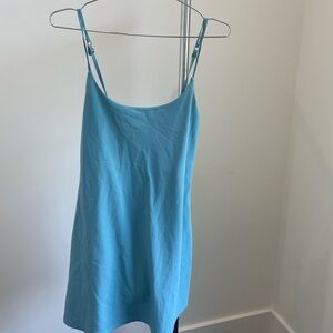 Abercrombie Traveler Mini Dress Light Blue Small